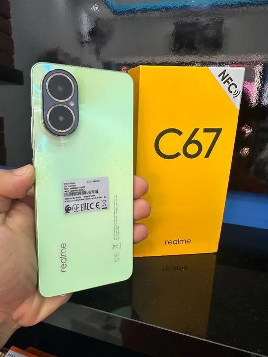REALME C67 NFC 128GB/6 LACRADO 1 ANO DE GARY