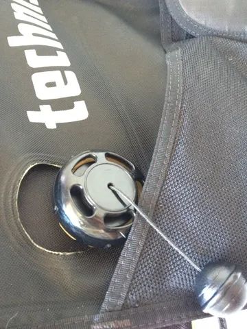 177 - Colete de mergulho Vario Xv Technisub restaurar com defeito bom estado - Foto 6