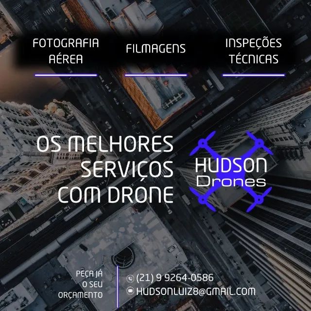 Serviço de Fotografia e Filmagem Aérea com Drone
