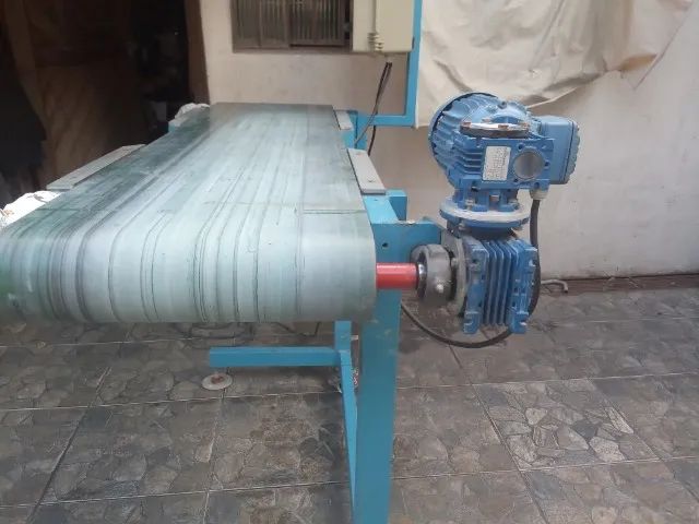 Correia \ esteira transportadora 220 volts velocidade variável transporte movimento de obj - Foto 3