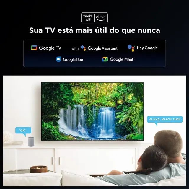 SMARTV TCL 55 POLEGADAS NOVA 1 ANO DE GARANTIA - Foto 4
