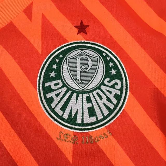 Camisa Palmeiras Goleiro Laranja 2024 - Foto 4