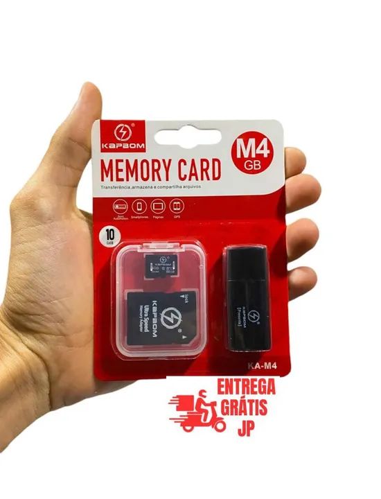 ADAPTADOR LEITOR DE CARTÃO DE MEMÓRIA USB KAPBOM