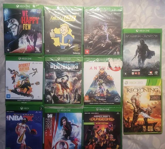 Jogos de xbox one a partir de R 20 Jogos de V deo Game Jardim