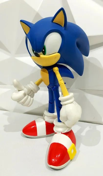 Boneco Sonic The Hedgehog Deluxe Collector's 25cm Jazwares - Foto 3