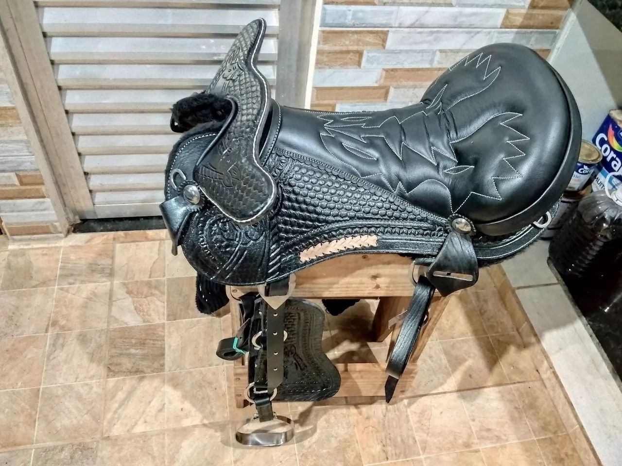 Arreio cutuco novo,nunca usado - Foto 3