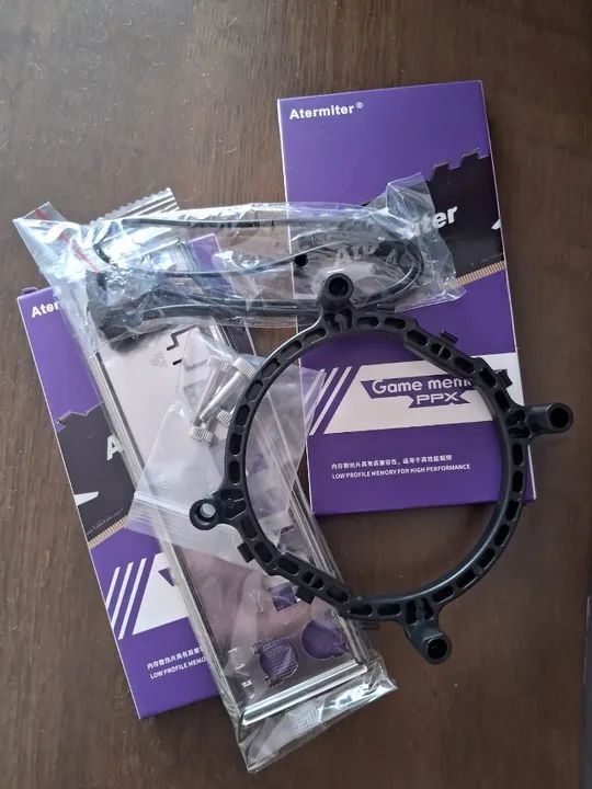 Atermiter-Conjunto de Placa Mãe com Xeon, Memória Desktop, DDR4, D4, D4, E5, 2650, V3, LGA - Foto 5