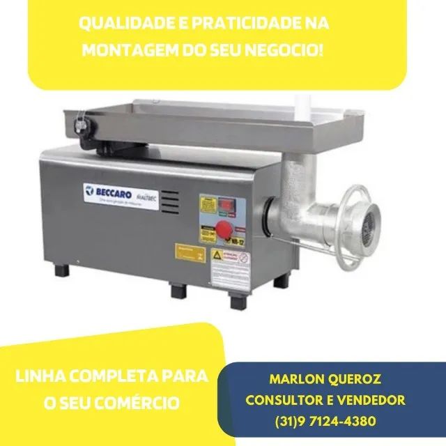 Moedor de Carne Beccaro Boca 22 bivolt