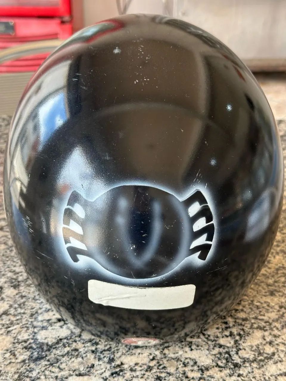 Capacete em forma de caveira - Foto 4