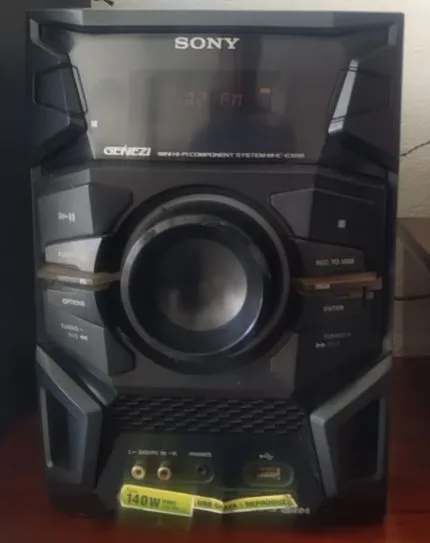 Mini System Sony Genezi MHC-G300 ...140w de potência