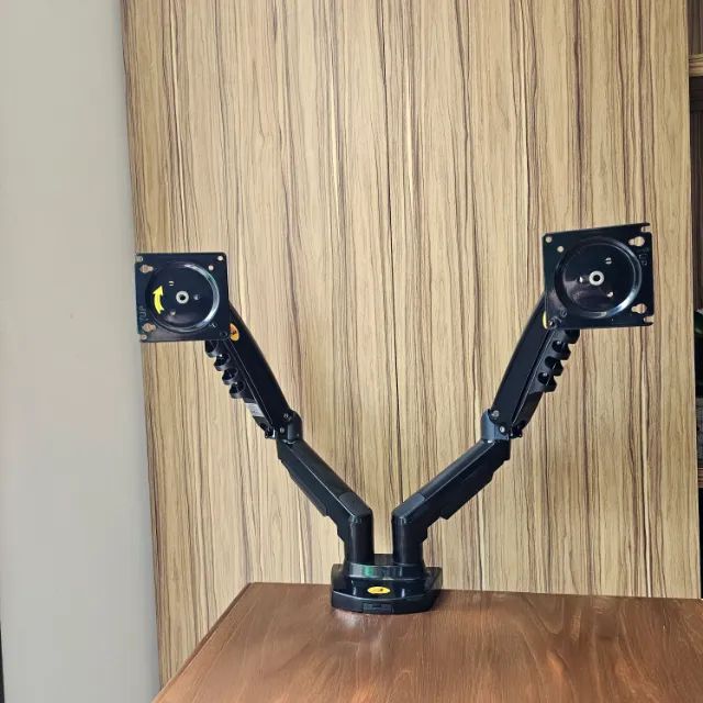 Suporte Articulado com Pistão a Gás NB F160 | Para 2 Monitores de 17" a 27" - Foto 2