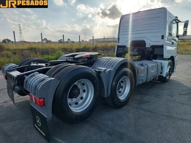 mercedes-benz mb 2544 automático ano 2019 trucado 6x2 único dono - Foto 9