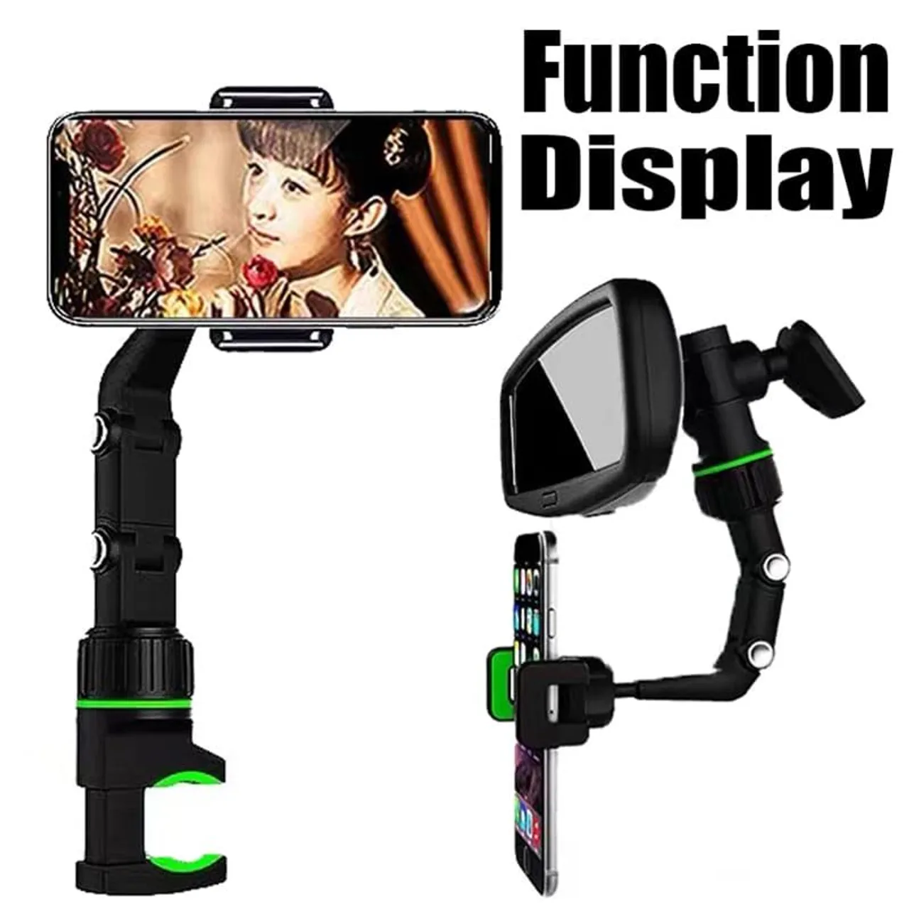 Suporte Veicular Universal com Espelho Retrovisor