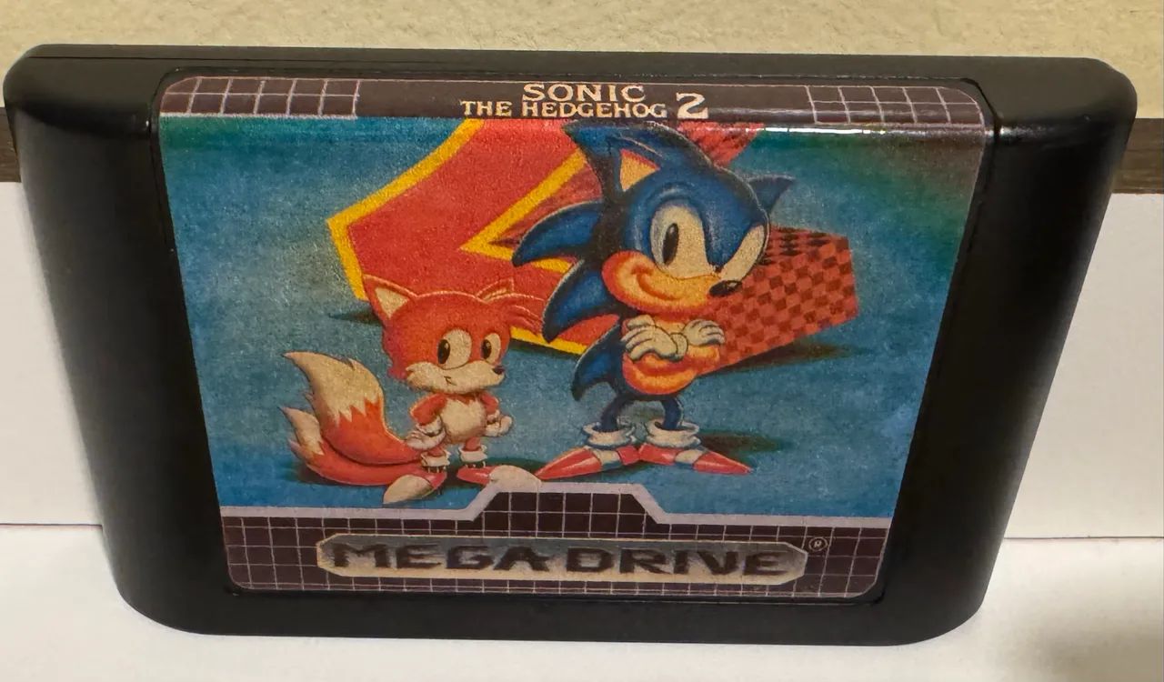 Jogo mega Sonic 2 envio olx pay  - Foto 2