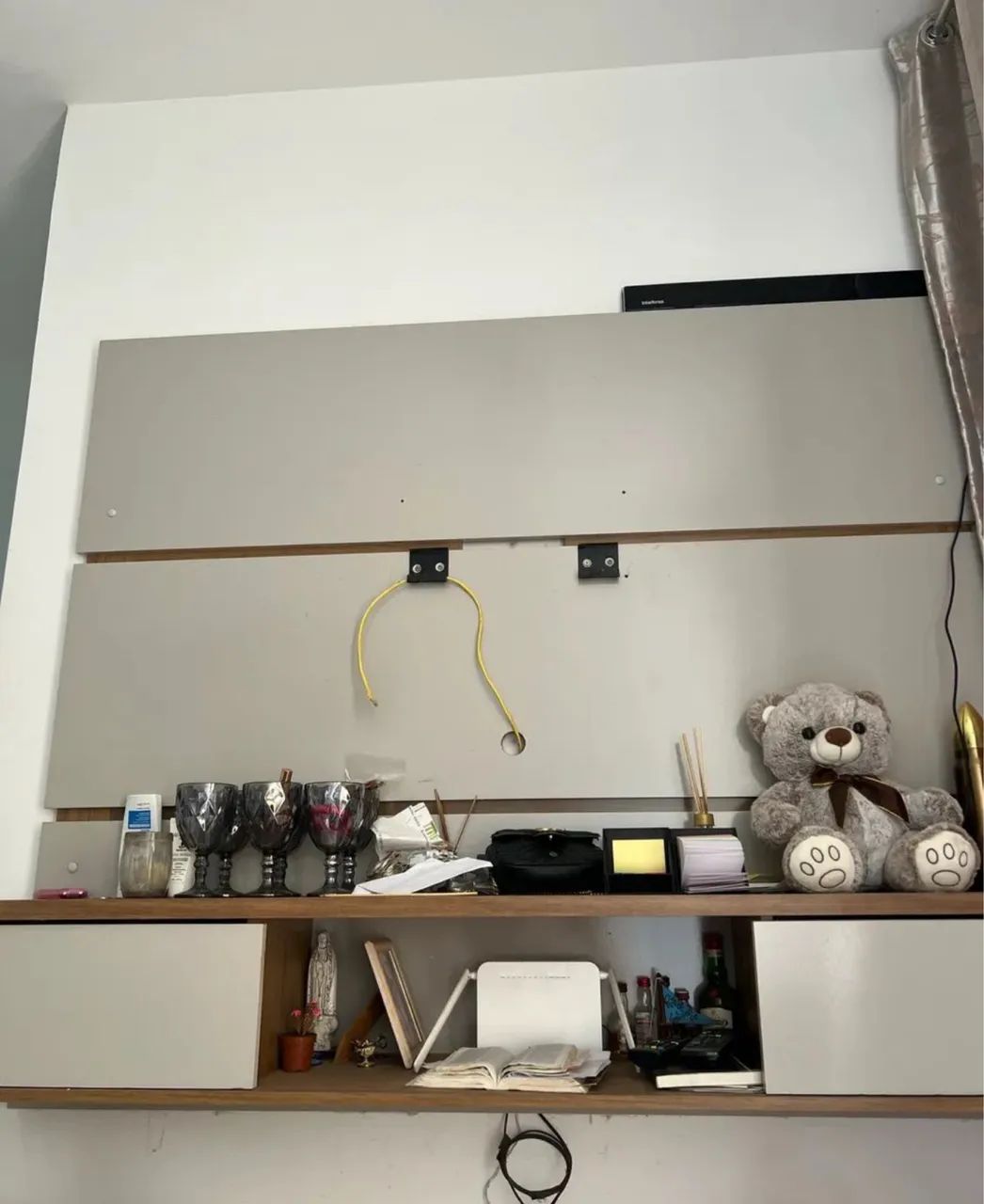 Rack para sala suspenso 