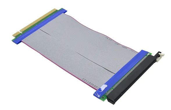 Cabo flat Chipal-pci-e 16x a 16x riser card