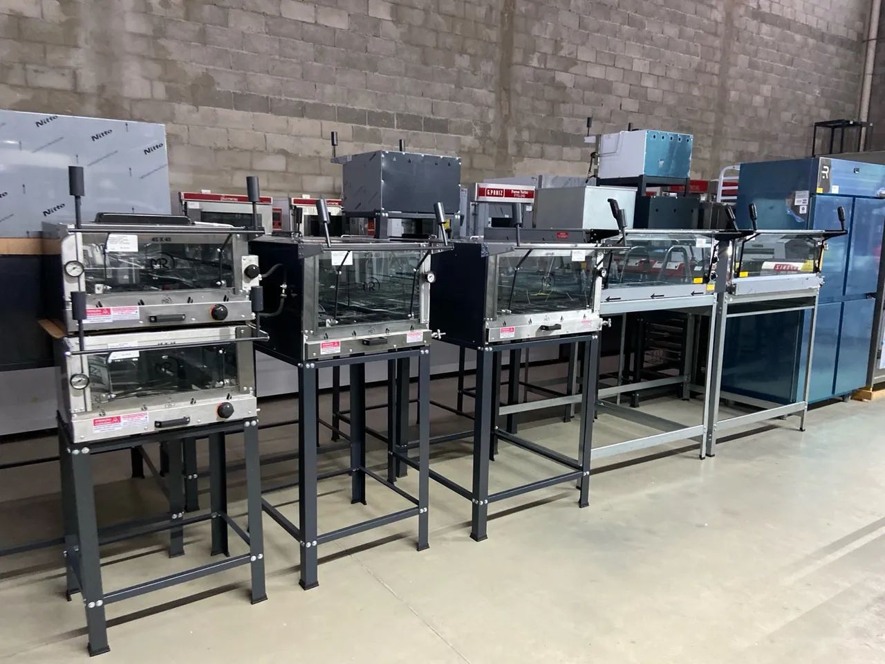 FORNO DE PIZZA 45x45CM COM CAVALETE - MR FOGÕES  - Foto 2