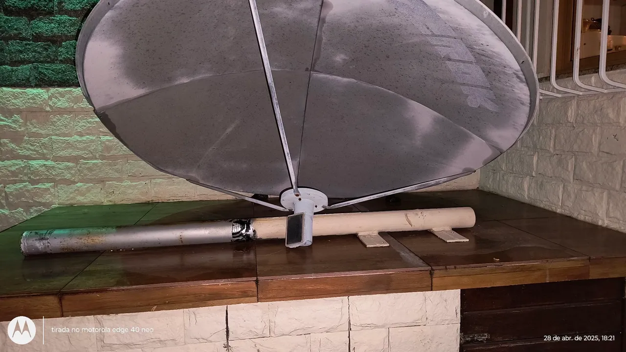 Antena parabólica para TV