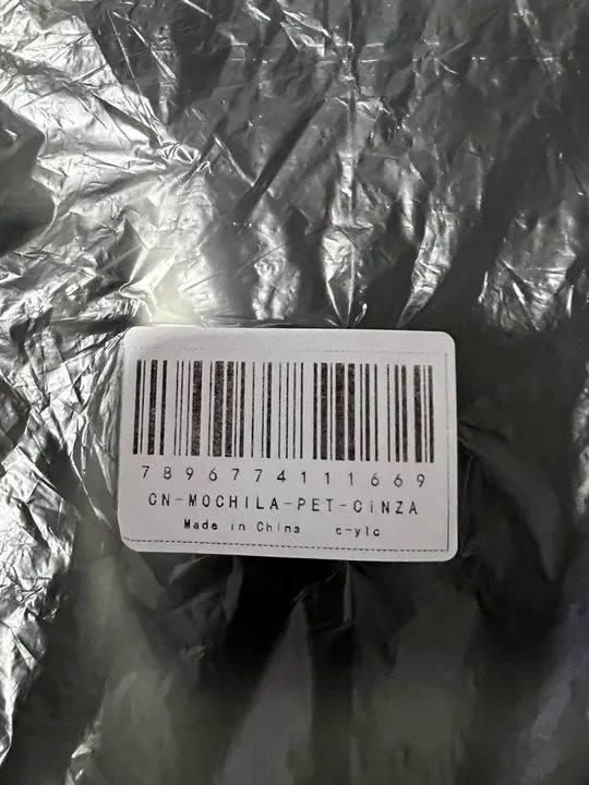 Mochila Pet cinza - Foto 5