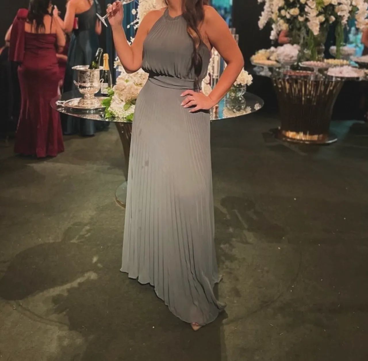 Vestido verde oliva  - Foto 2
