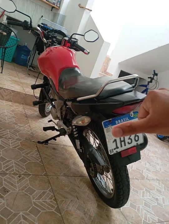Fan 125i 2017 partida elétrica e pedal - Foto 2