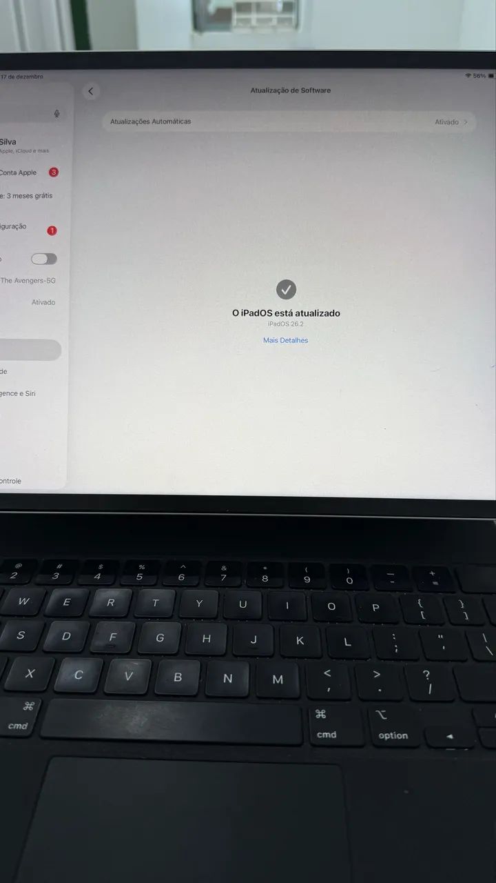 iPad Pro 5 geração  12,9 256gb + pencil pro + Magic Keyboard. - Foto 3