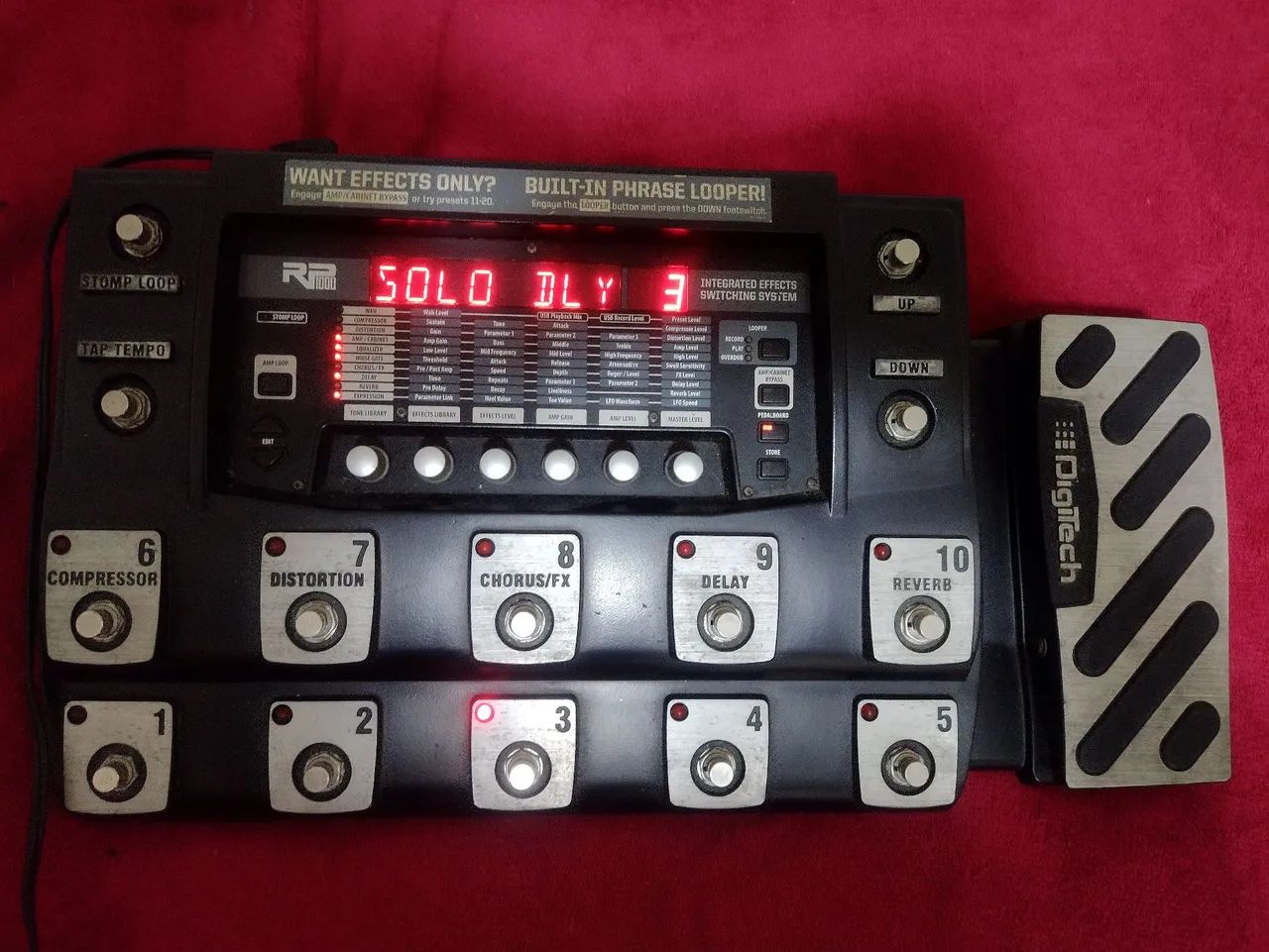 Pedaleira Digitech RP100 - Foto 3