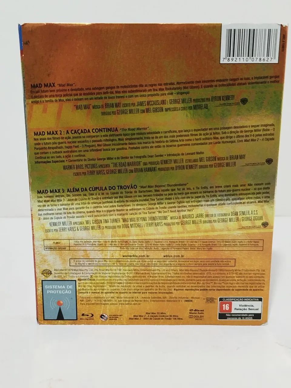 Mad Max Trilogia Coleção Blu-ray - Foto 2
