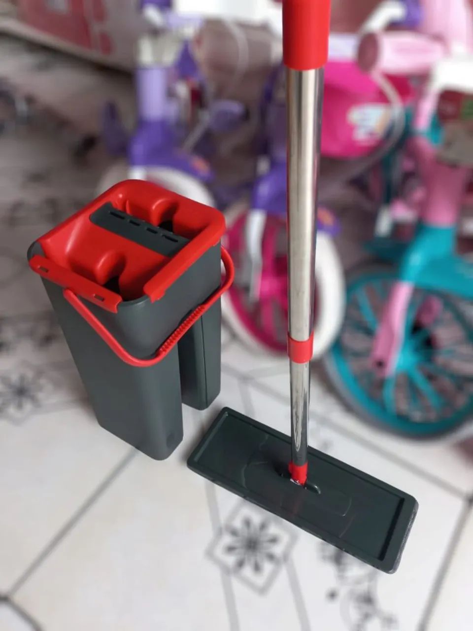 Mop lava e seca powermaid 5 litros  - Foto 2