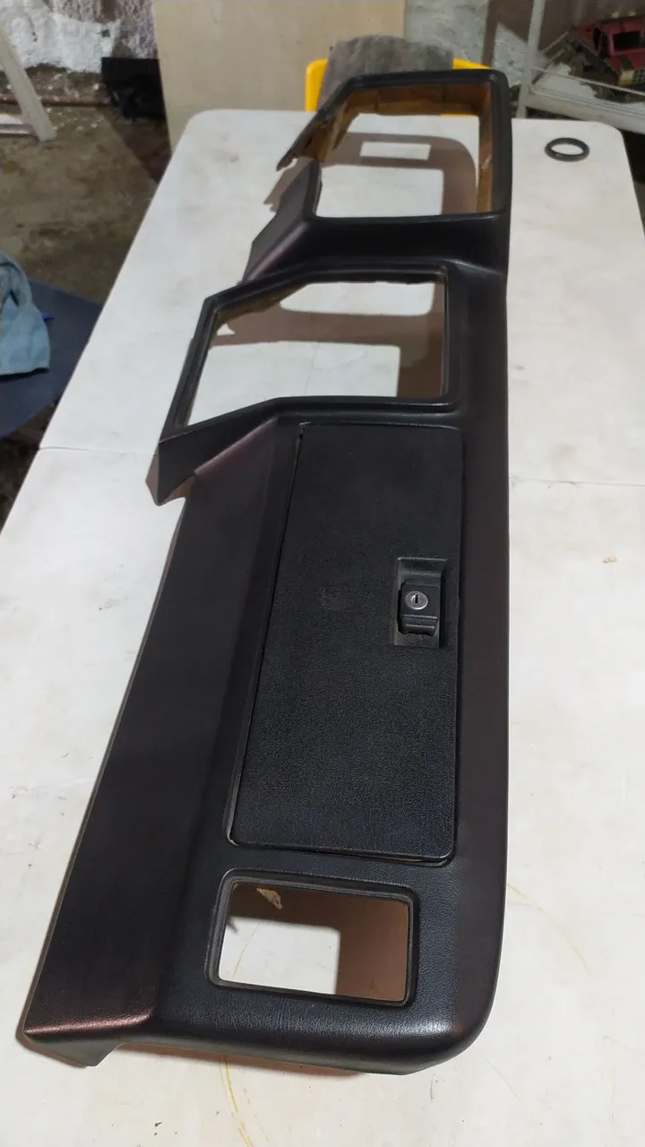 Painel do Tablier Preto Opala e Caravan