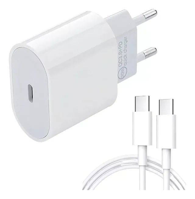 Carregador Parede Power 20w + Cabo Usb-c Iphone 15 16  Samsung Motorola Xiaomi Tipo C  - Foto 5