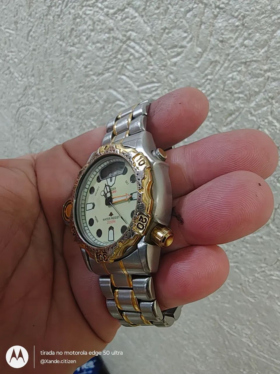Relógio Citizen aqualand DM co22 americano tudo ok on - Foto 3