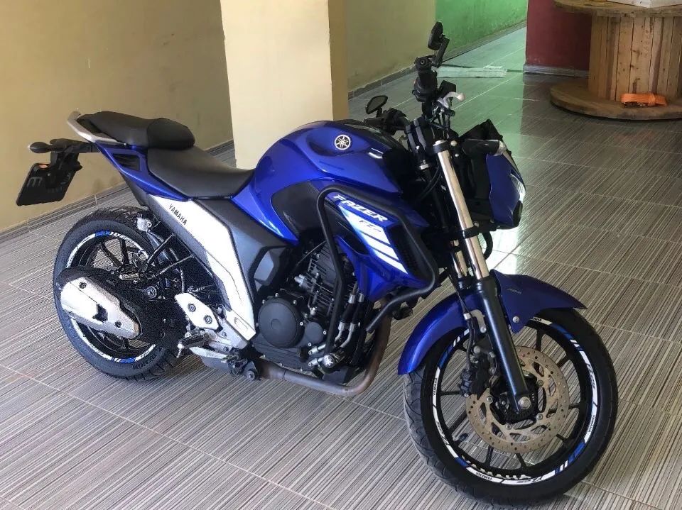 Yamaha Fazer FZ 25Azul - quilometragem BAIXÍSSIMA ! Moto de Garagem  - Foto 5