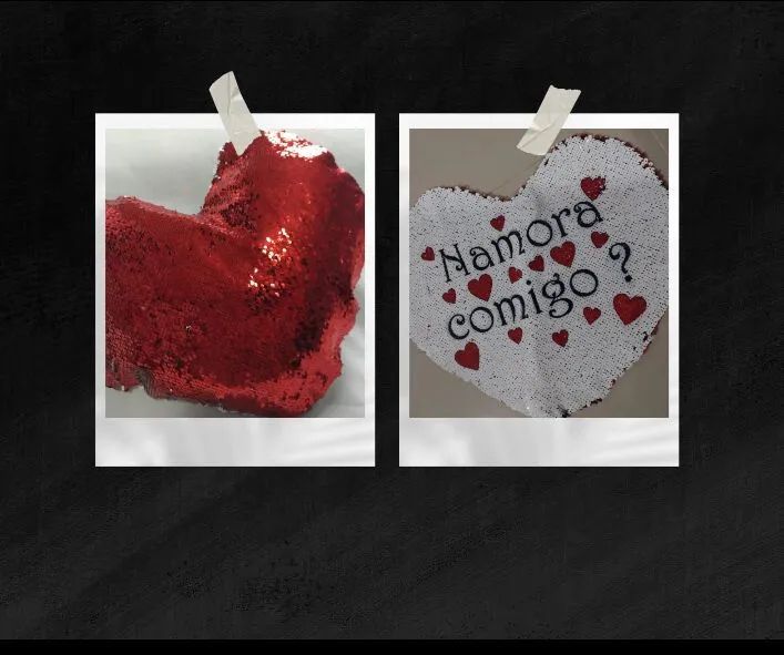 Almofada coração personalizada 