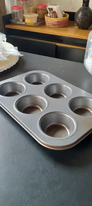 Forma para Cupcakes 6 Cavidades