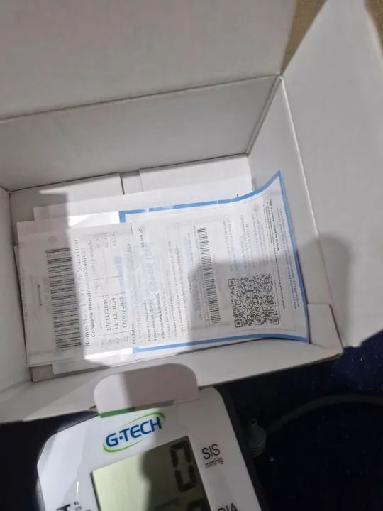 G.Tech modelo bsp11 .Aparelho de pressão digital automático de braço. - Foto 5