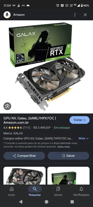 RTX 2060 6GB - Foto 3