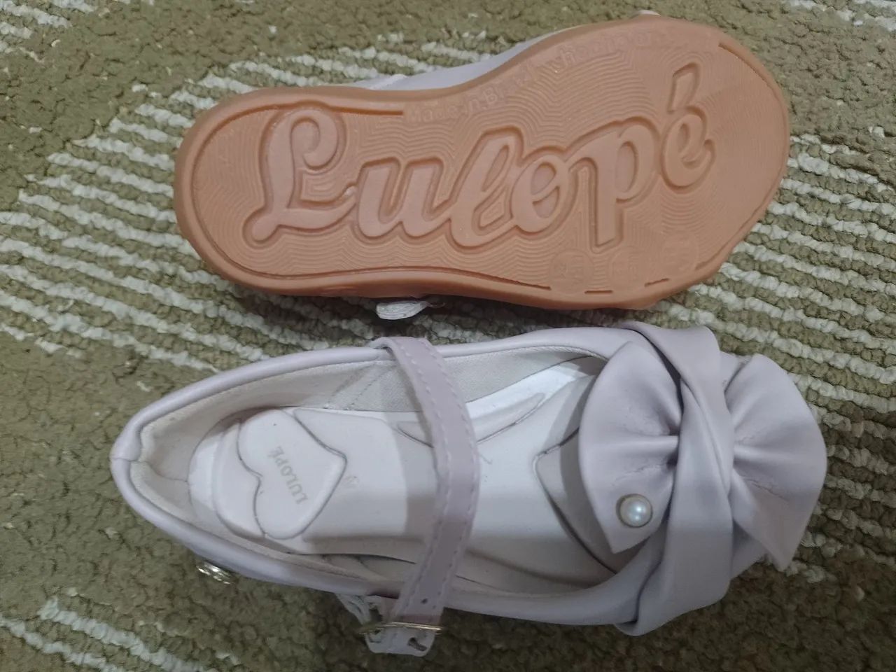 Sapatilhas Bebê LULOPÊ - Rosa - Número 21 - Foto 3