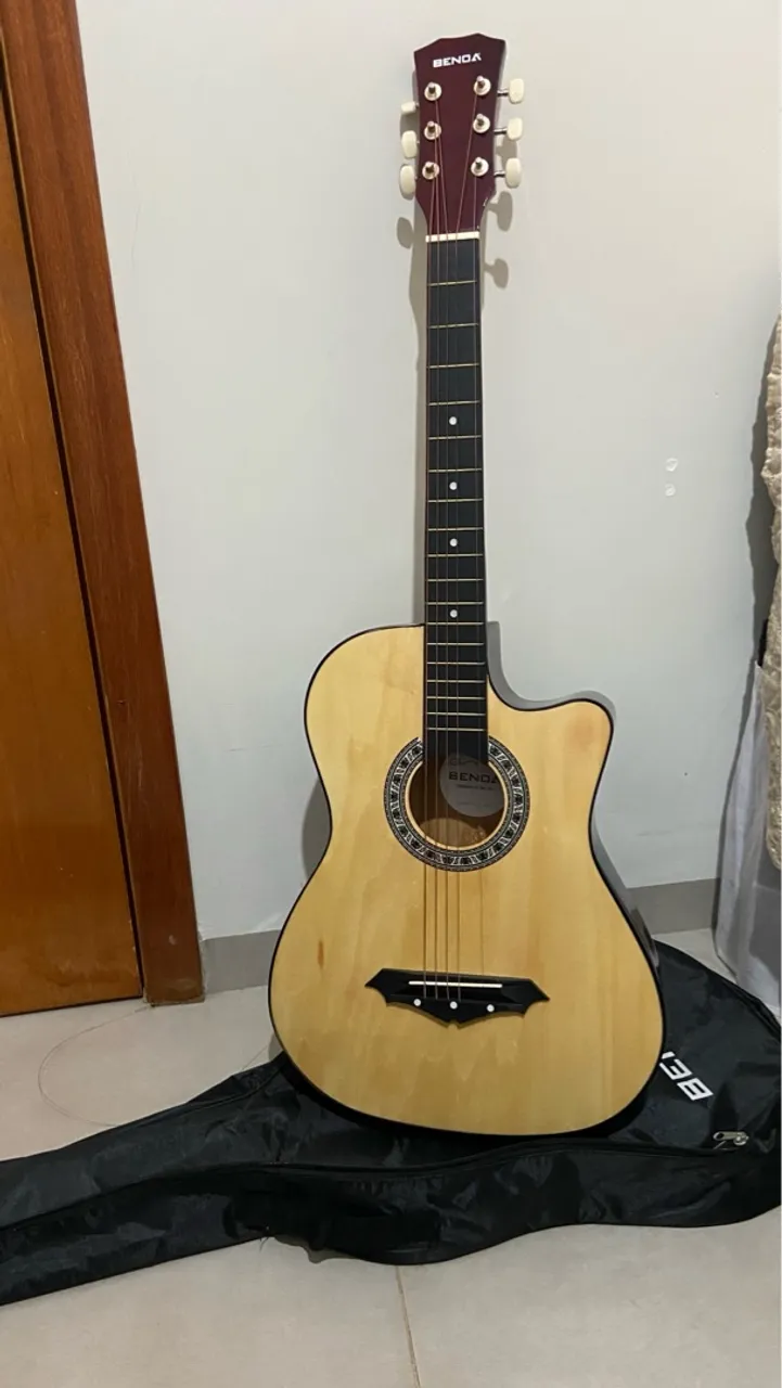 Violão corda de aço iniciante