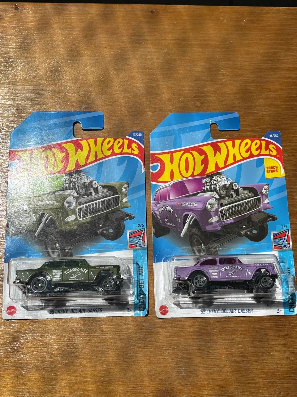 2 Hot Wheels 55 Chevy Bel Air Gasser - Foto 2
