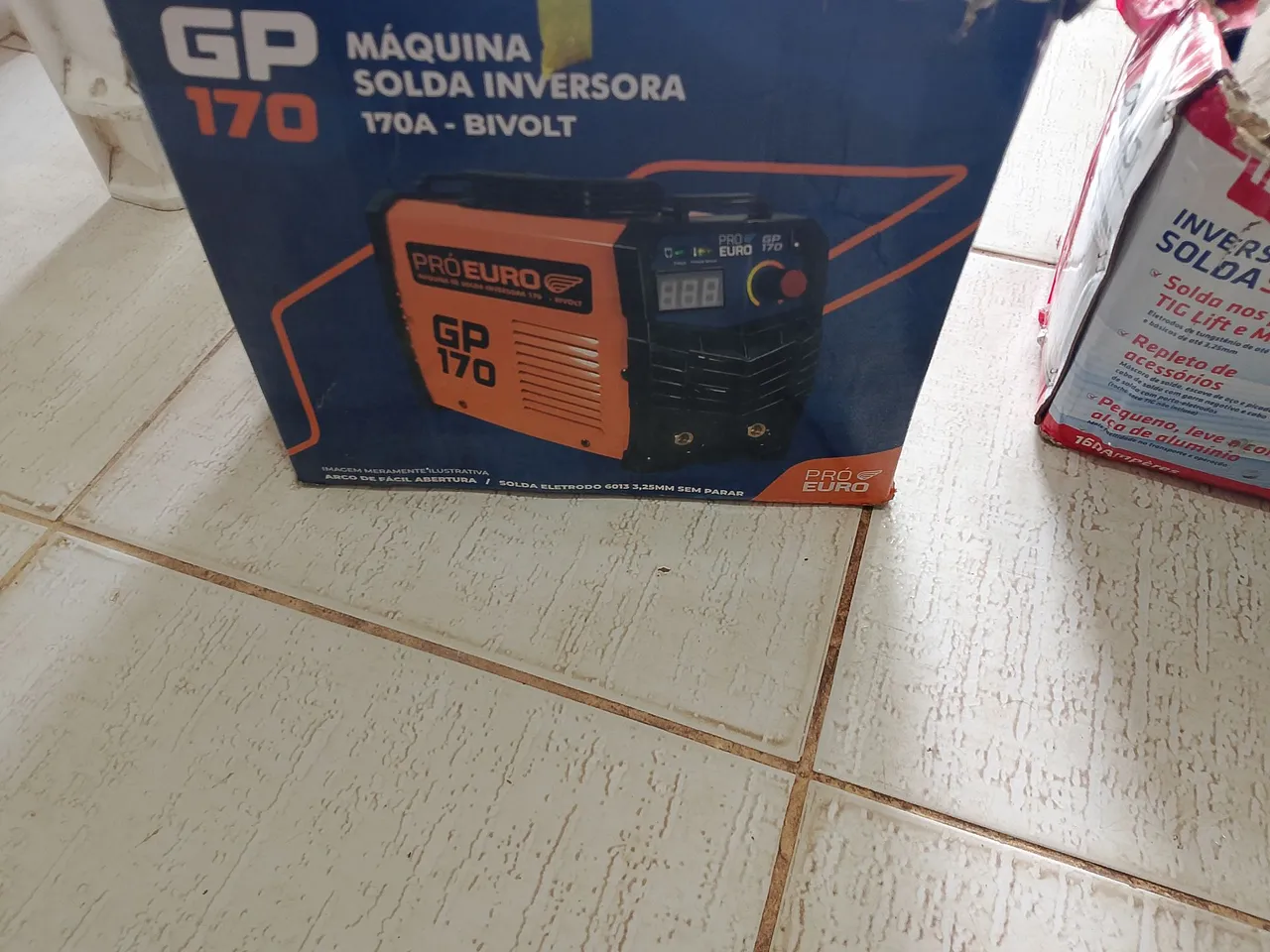 Máquina de Solda Inversora GP 170A Bivolt - ProEuro