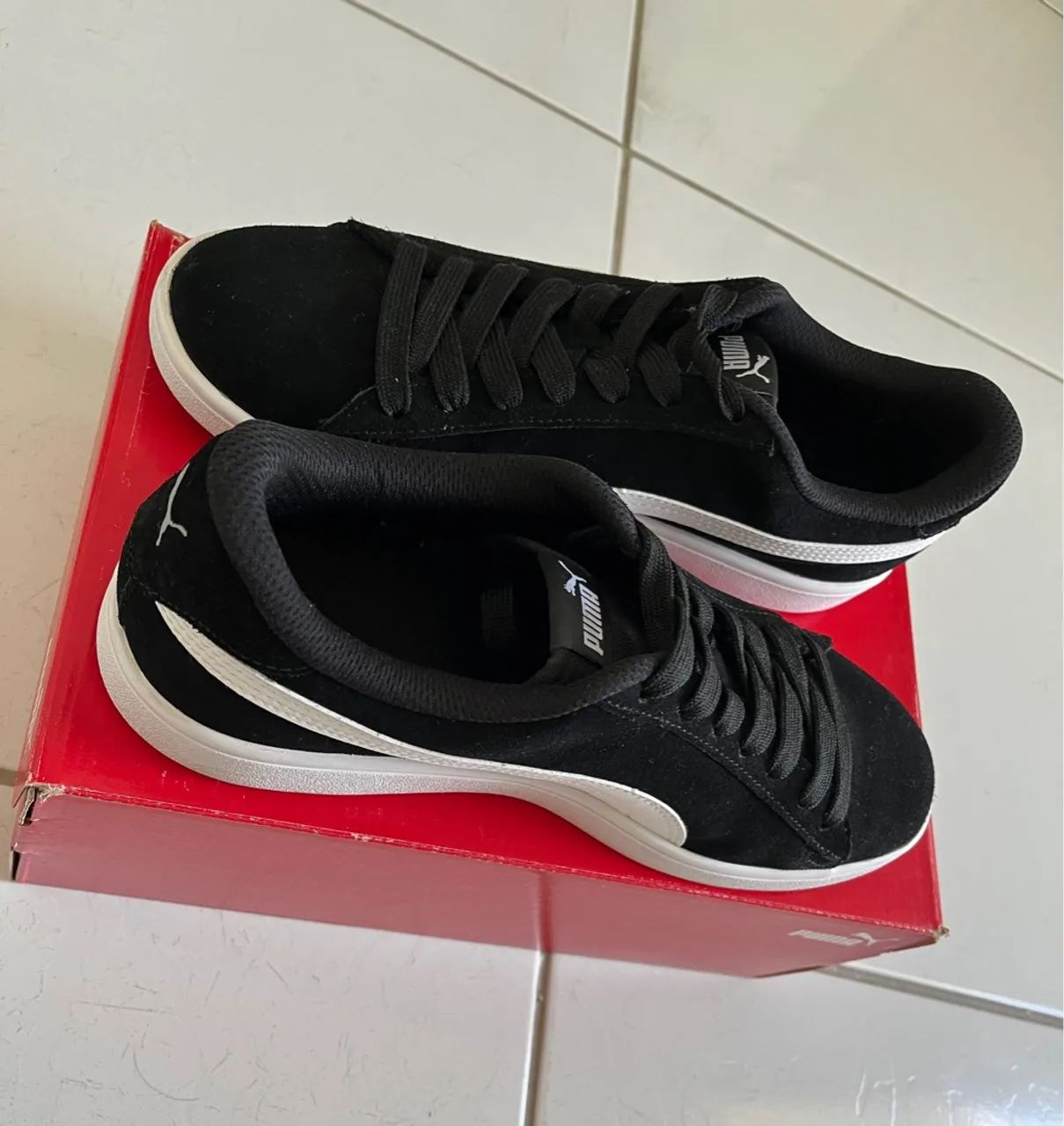 Tênis PUMA ORIGINAL Smash v2 BDP (NOVO)- Tamanho 39/40 - Foto 2