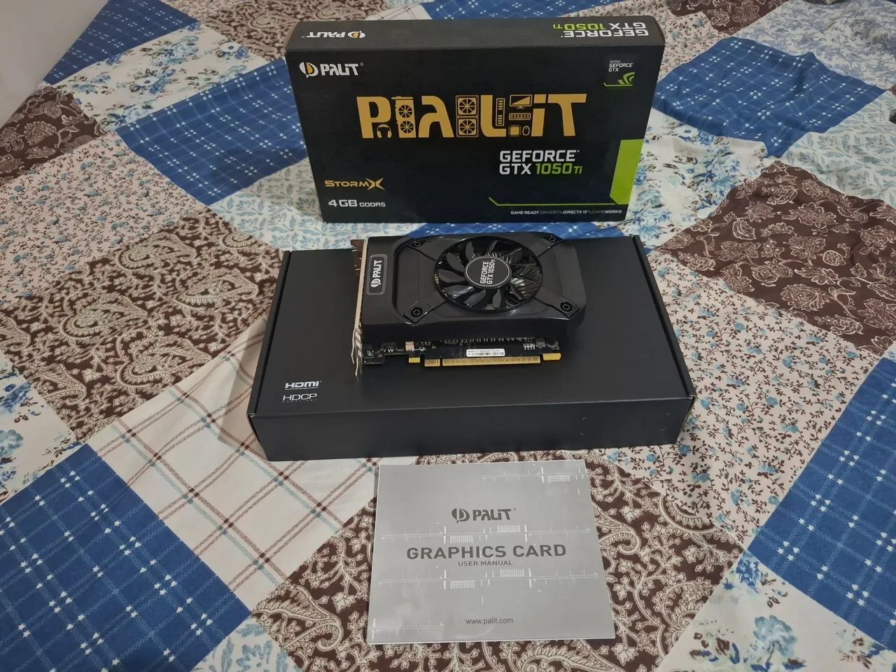 Palit Geforce Nvidia 1050 Ti Ports Gamingpro 4gb Gddr6 Palit Gtx