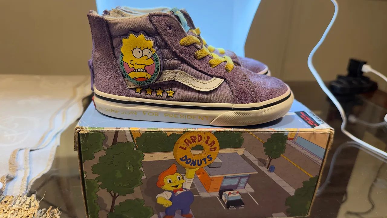 Tênis Vans infantil ORIGINAL TheSimpsons  - Foto 3