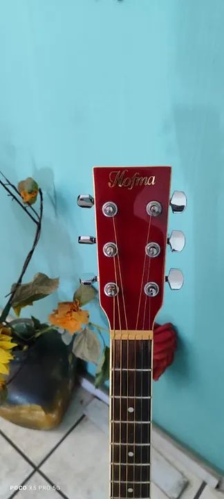 Violão Hofma muito novo, passo cartão até 18x - Foto 2
