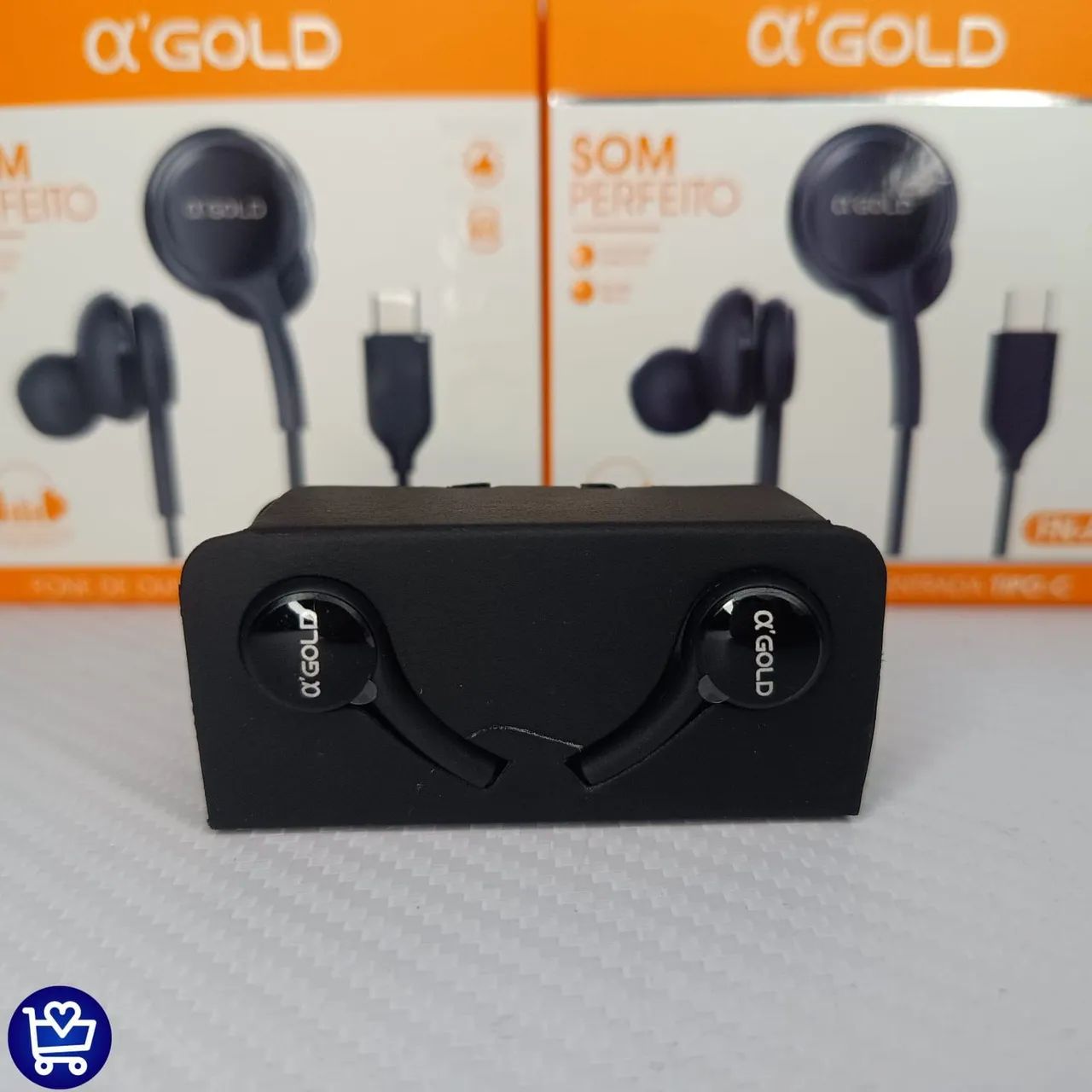Fone de Ouvido com Fio A'Gold - Som Perfeito - Foto 3