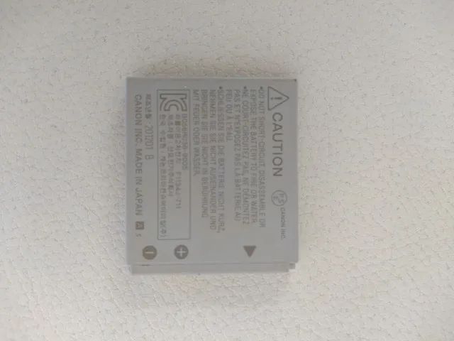 Carregador e bateria de lítio originais para câmera digital CANON PowerShot - Foto 2