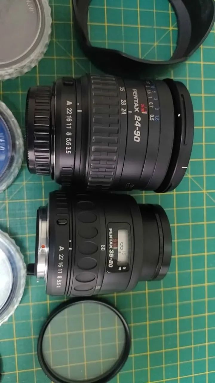 Pentax MZ50 + Lentes + Acessórios - Foto 4