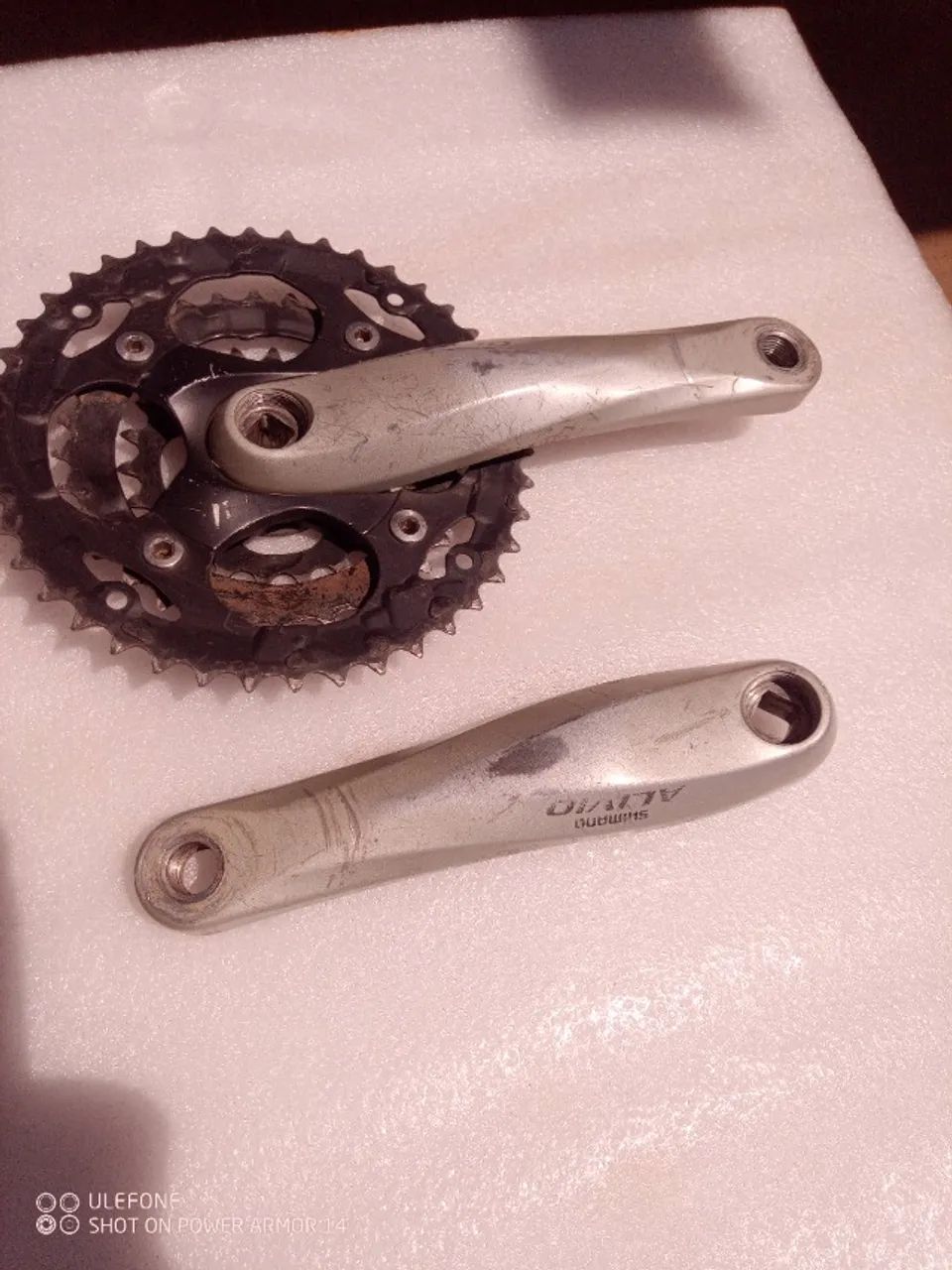 Pedivela Shimano Alívio 170mm - Foto 2