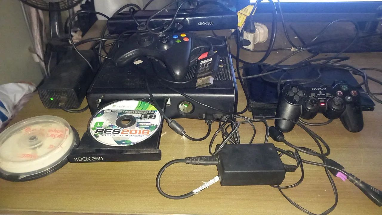 XBOX 360 PLAY LEIA A DESCRIÇÃO Consoles de Vídeo Game